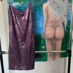 Sequent Purple/Pink Cocktail Dress